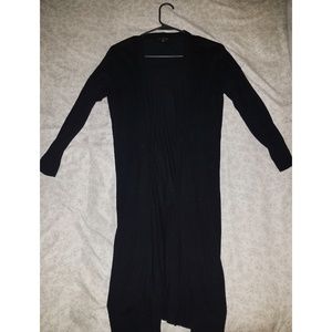 Black cardigan